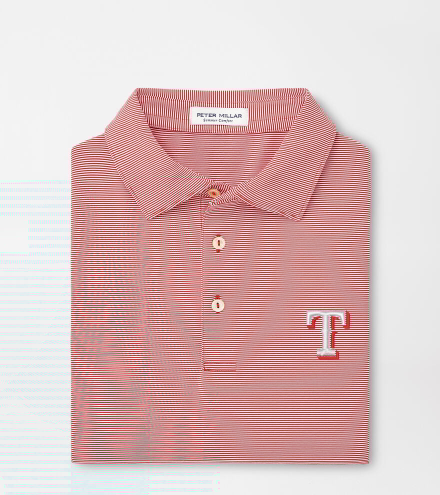 Texas Rangers Jubilee Stripe Performance Polo image number 1