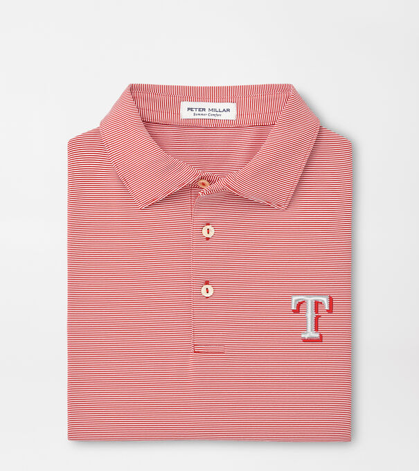 Texas Rangers Jubilee Stripe Performance Polo