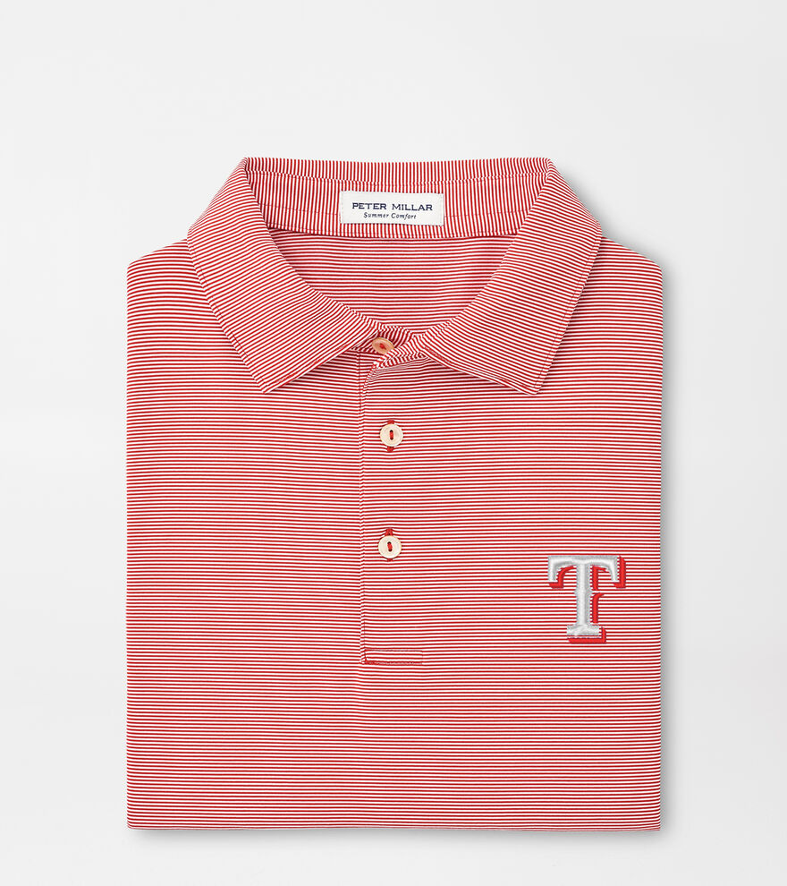 Texas Rangers Jubilee Stripe Performance Polo image number 1