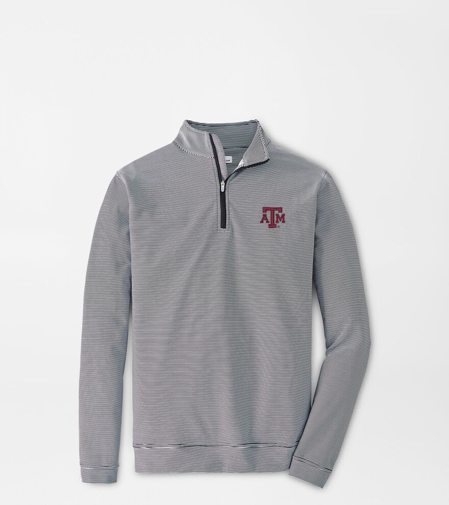 Texas A&M Perth Mini-Stripe Performance Pullover image number 1