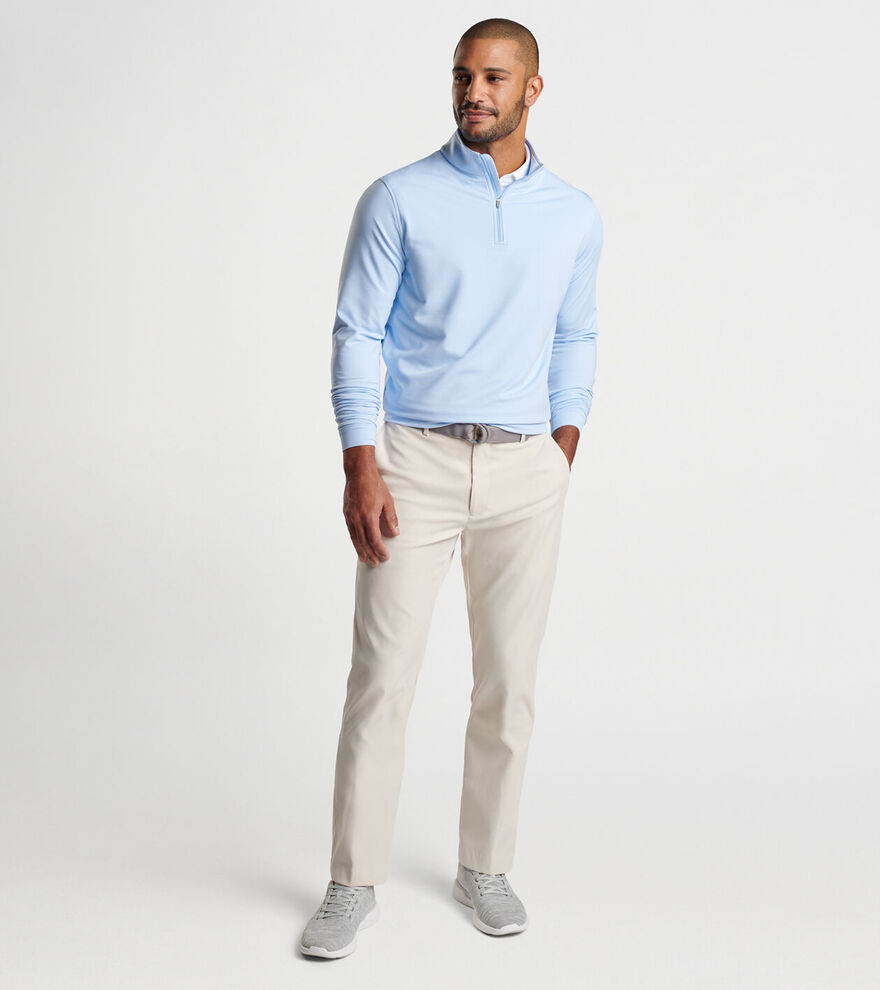 Perth Sugar Stripe Performance Quarter-Zip image number 2