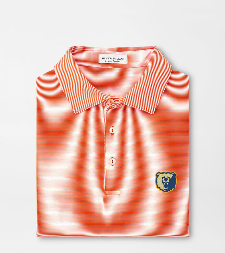 Morgan State Jubilee Stripe Performance Polo image number 1