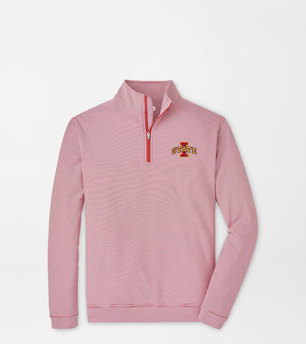 Iowa State Perth Mini-Stripe Performance Pullover