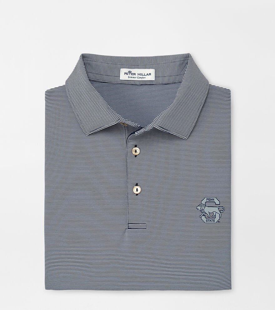 Penn State Vault Jubilee Stripe Performance Polo image number 1