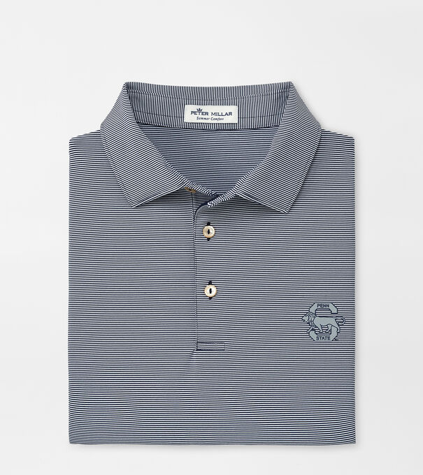 Penn State Vault Jubilee Stripe Performance Polo