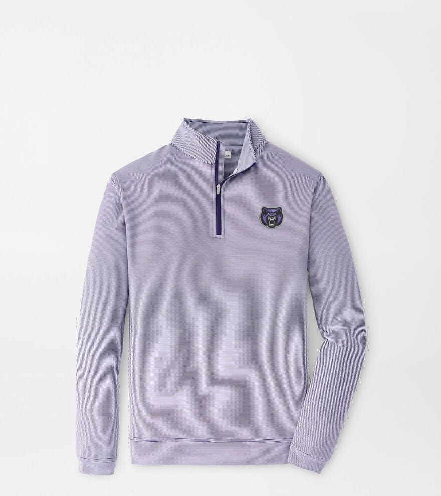 Central Arkansas Perth Mini-Stripe Performance Pullover image number 1
