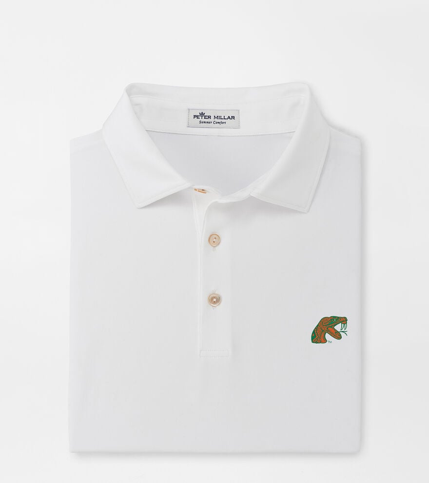 Florida A&M Solid Performance Jersey Polo (Sean Self Collar) image number 1