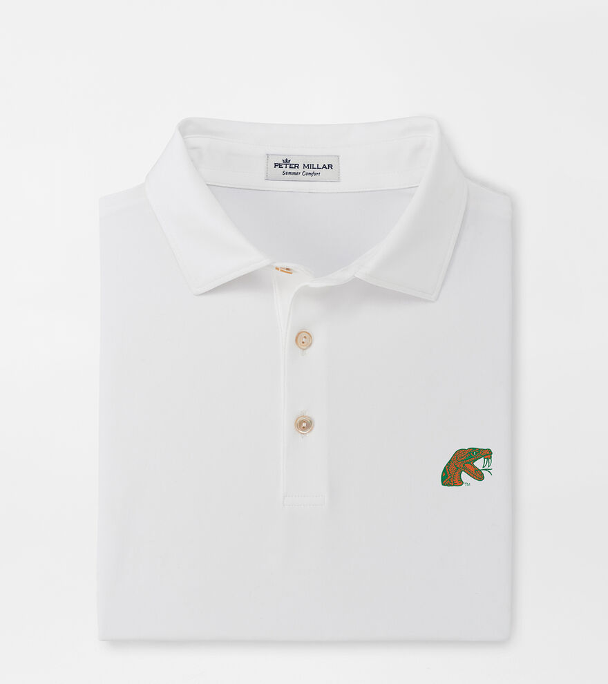 Florida A&M Solid Performance Jersey Polo (Sean Self Collar) image number 1