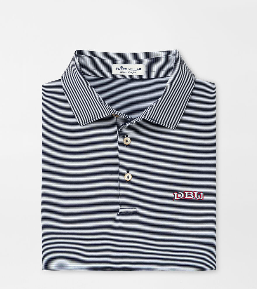 Dallas Baptist University Jubilee Stripe Performance Polo image number 1