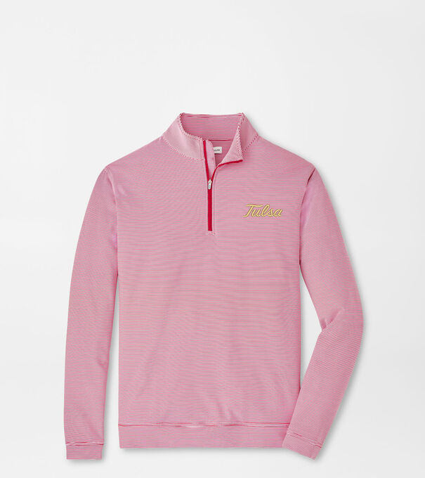 Tulsa Perth Mini-Stripe Performance Pullover