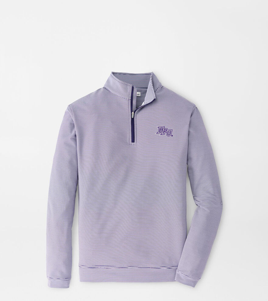High Point University Perth Mini-Stripe Performance Pullover image number 1