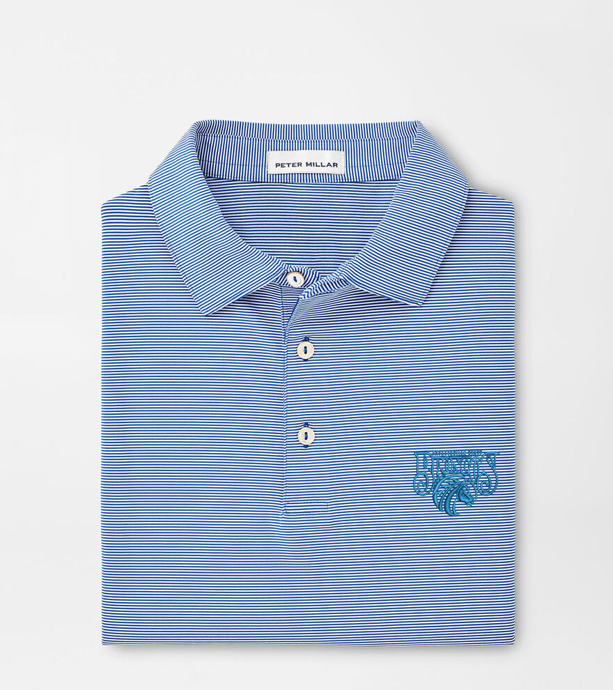 Fayetteville State Jubilee Stripe Performance Polo image number 1