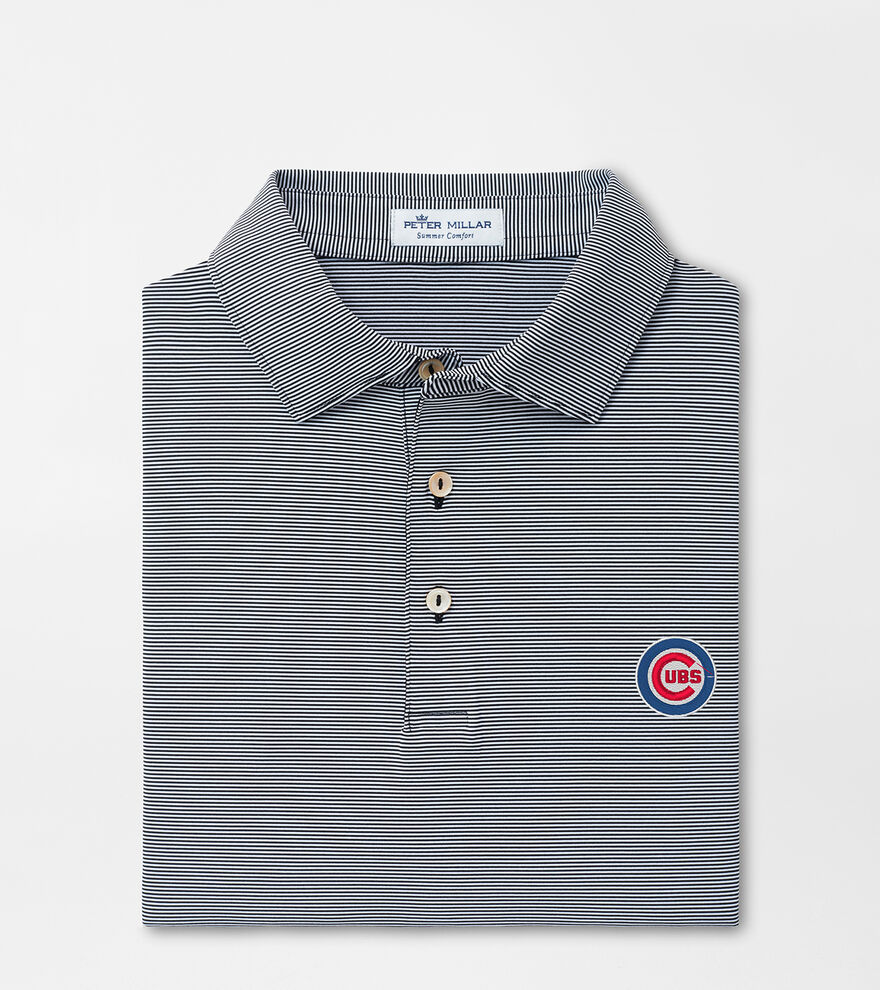 Chicago Cubs Jubilee Stripe Performance Polo image number 1