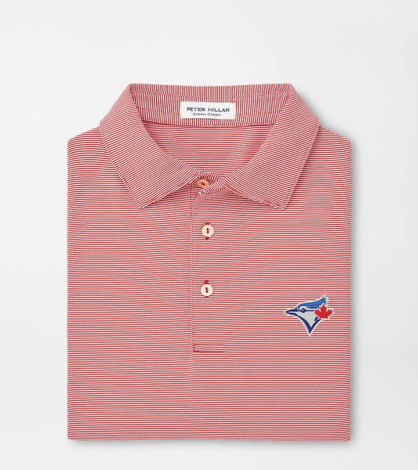 Toronto Blue Jays Jubilee Stripe Performance Polo