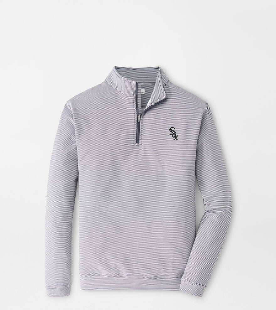 Chicago White Sox Perth Sugar Stripe Performance Quarter-Zip image number 1
