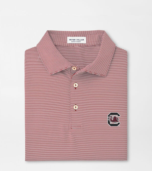 South Carolina Jubilee Stripe Performance Polo