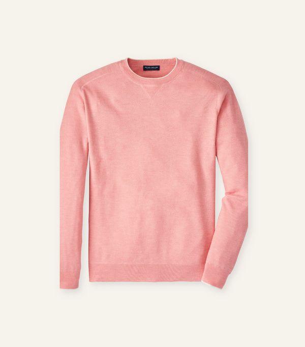 The Voyager Sweater in Peach Bloom